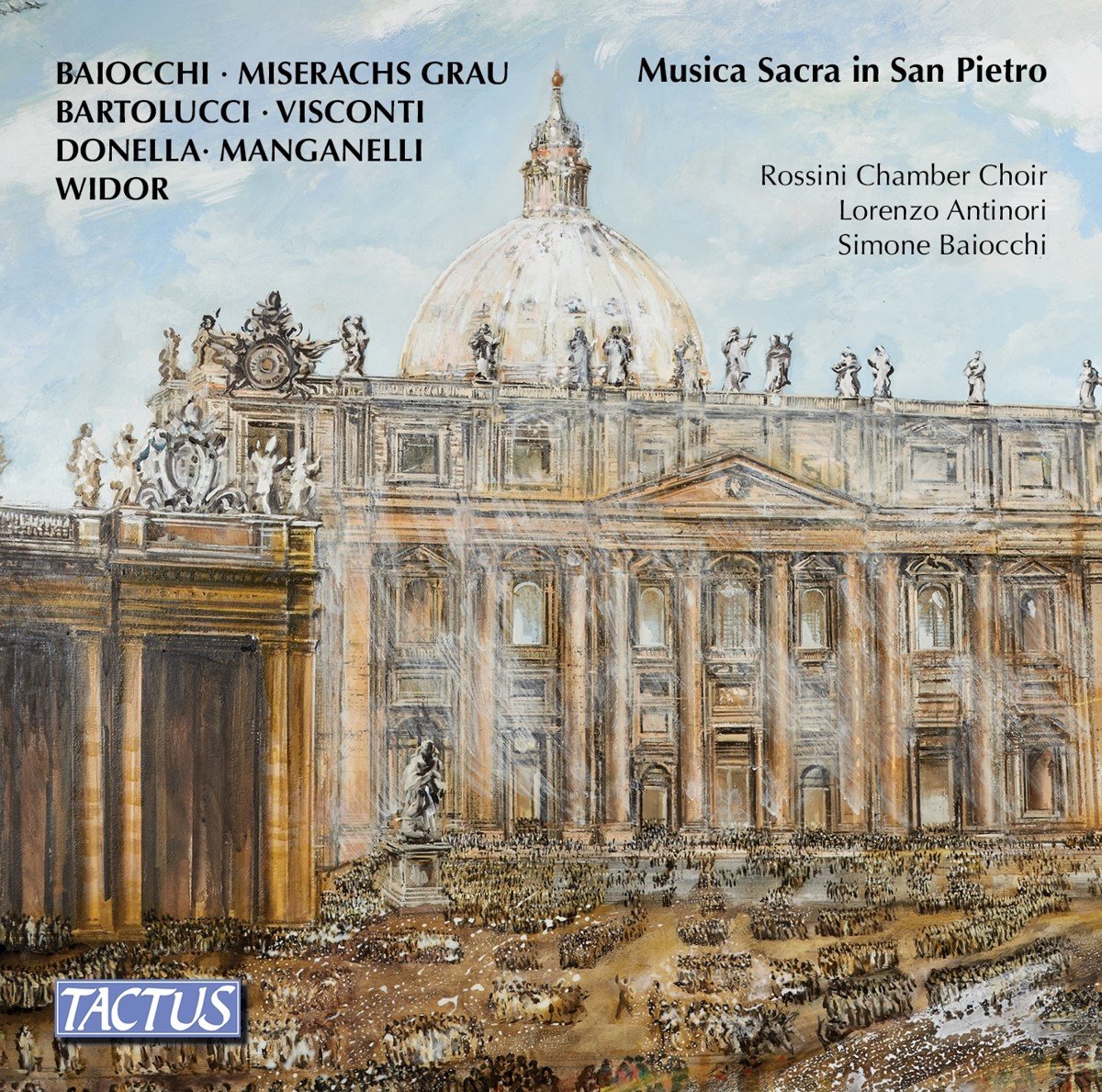 Rossini Chamber Choir, Lorenzo Antinori - Musica Sacra In San Pietro (CD)