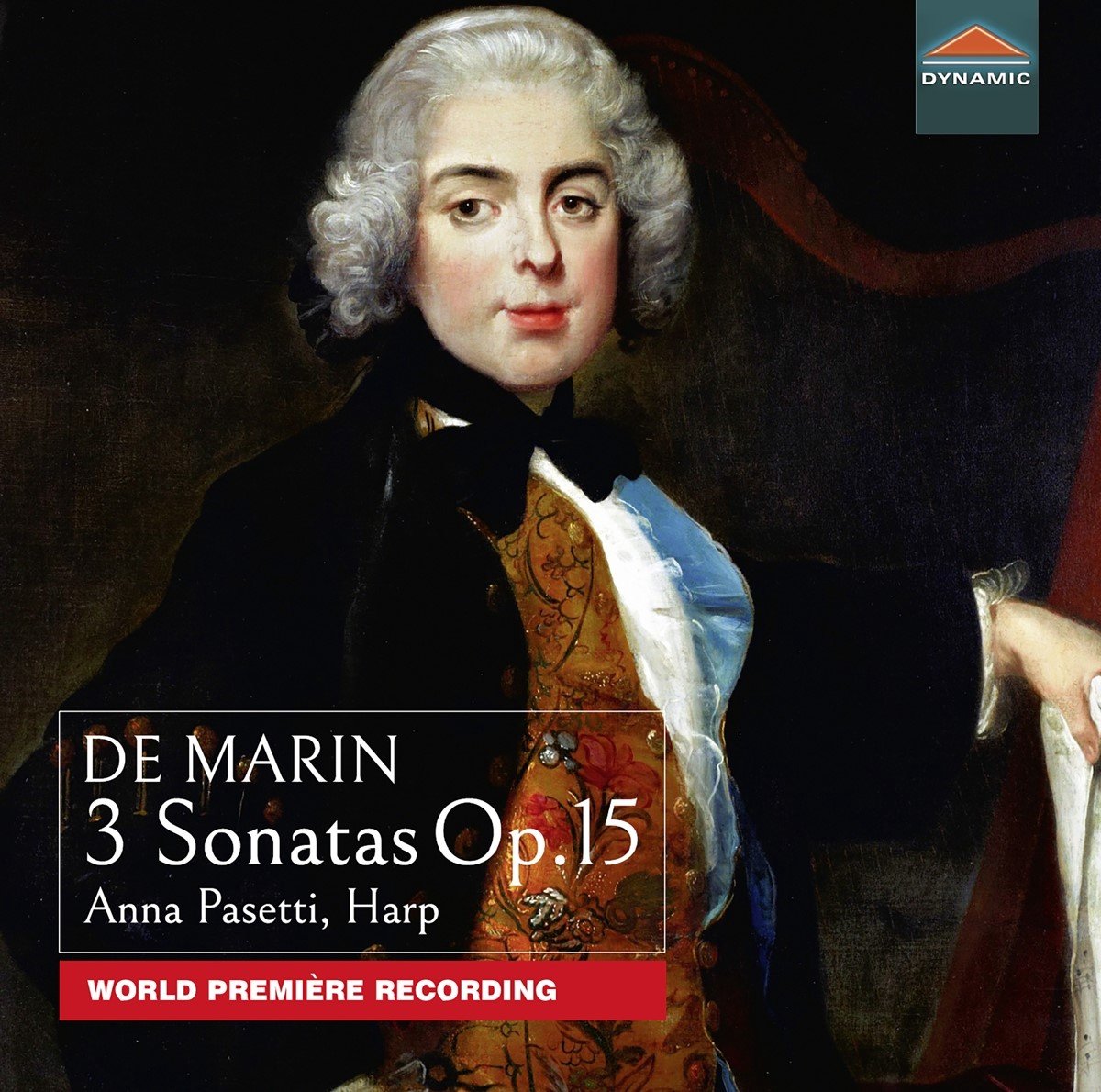 Anna Pasetti - Marcel de Marin: Three Sonatas Op.15 (CD)