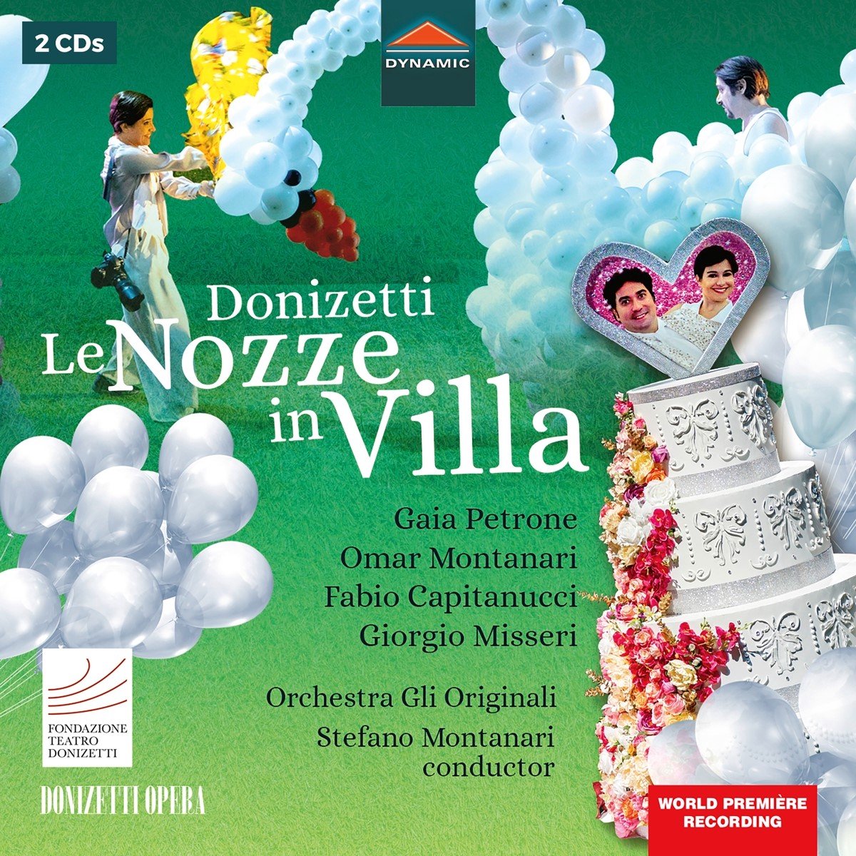 Fabio Capitanucci, Gaia Petrone, Giorgio Misseri - Donizetti: Le Nozze In Villa (2 CD)