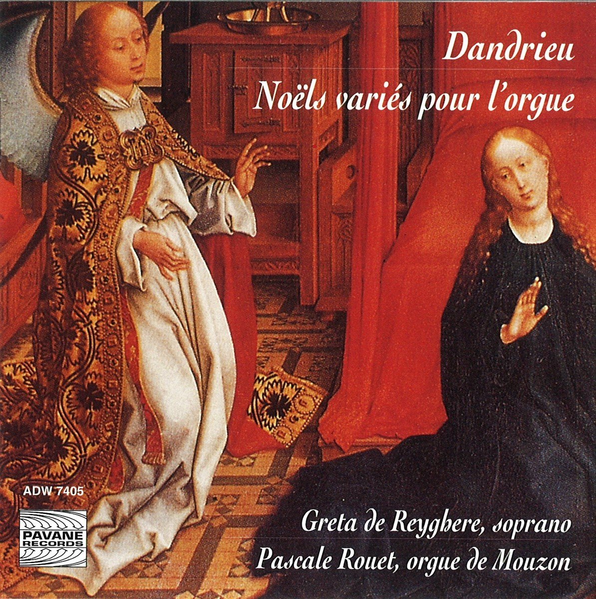Greta de Reyghere, Pascale Rouet - Dandrieu: Noëls Variés Pour L'orgue (CD)