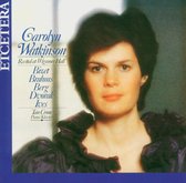 Carolyn Watkinson & Tan Crone - Recital At The Wigmore Hall (CD)