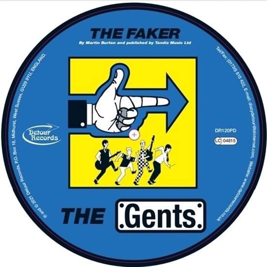 The Gents - The Faker (7"Vinyl Single) (Picture Disc)