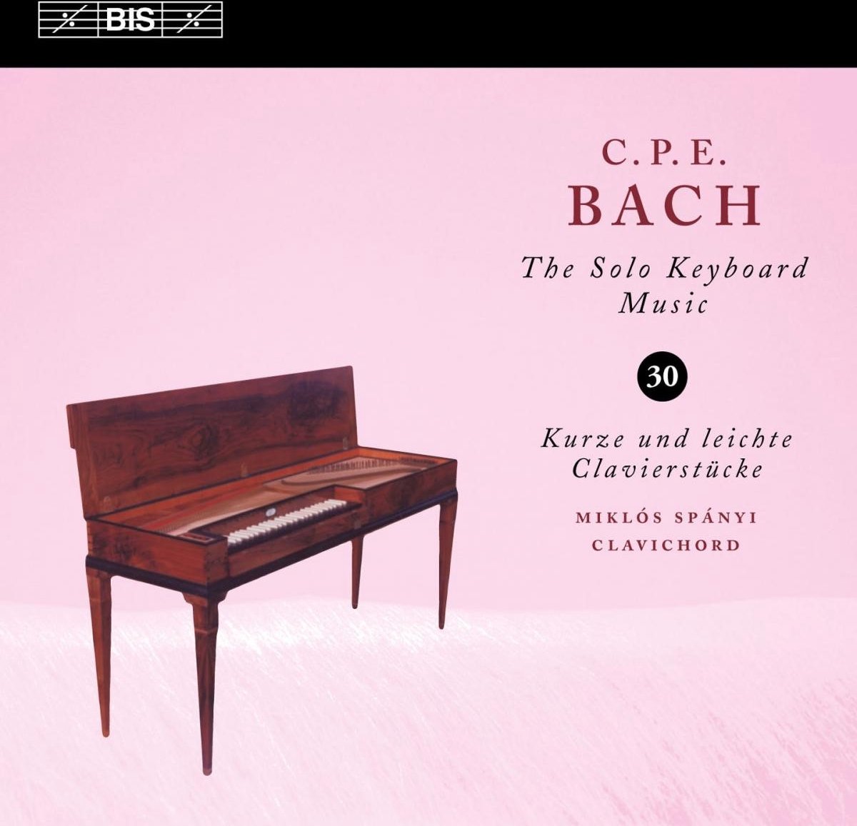 Miklós Spányi - C.P.E. Bach: Kurze Und Leichte Clavierstücke (CD)