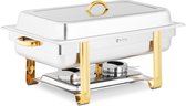Royal Catering Chafing dish - GN 1/1 - gouden accenten - 9 L - 2 brandstofcellen - Royal Catering