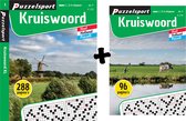 Puzzelsport - Puzzelboekenpakket - Kruiswoord 2-3* 288p +  Kruiswoord 2-3* 96p