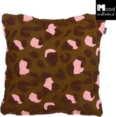 In The Mood Megsi Kussen 45 x 45 cm - Bruin - 2 stuks