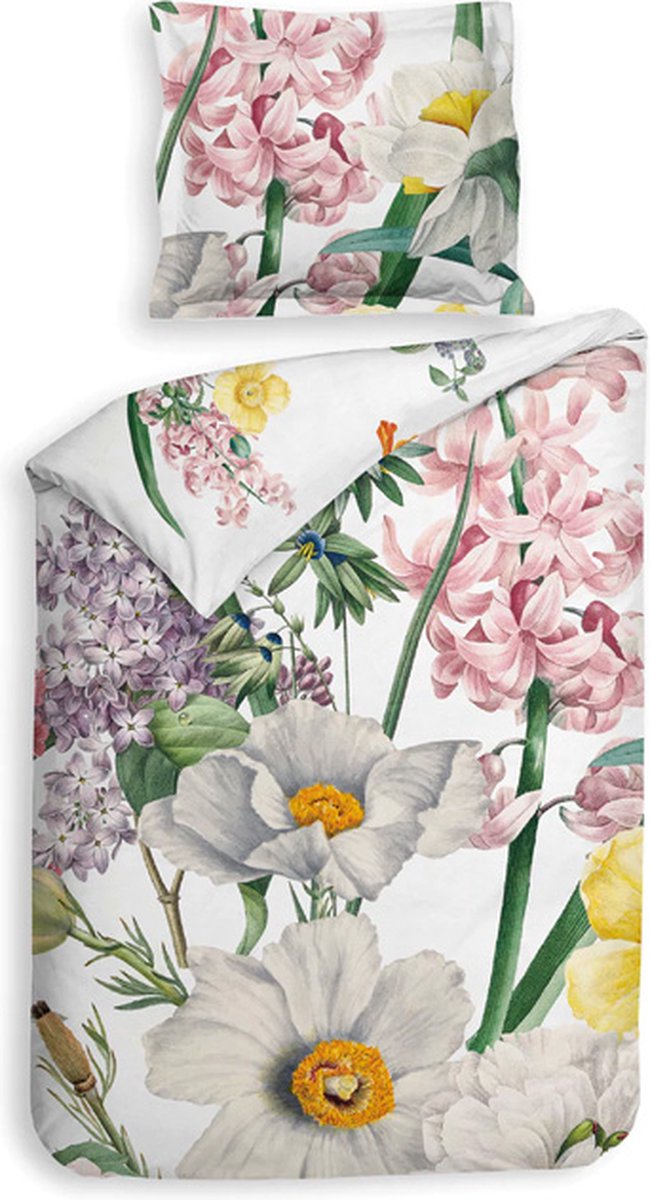Heckett & Lane Emery Dekbedovertrek - Eenpersoons - 140x200/220 cm - Multi
