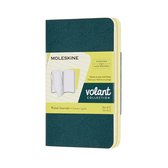 Moleskine Volant Journals - Extra Small - Gelinieerd - Groen/Geel
