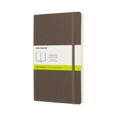 Moleskine Classic Notitieboek - Large - Softcover - Blanco - Aarde Bruin