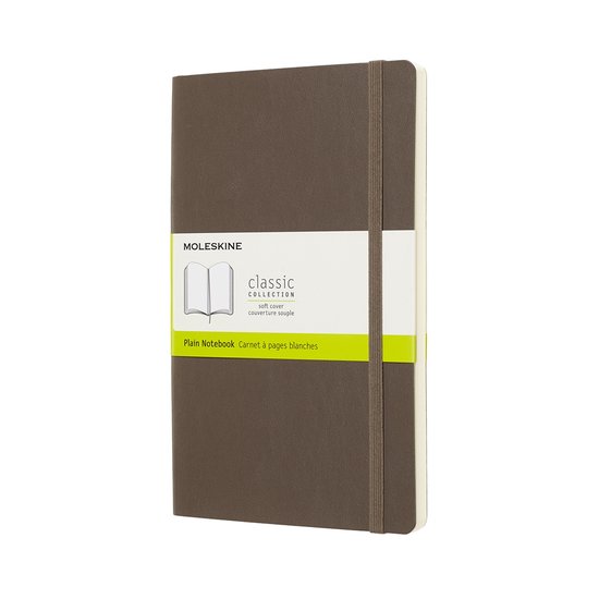 Moleskine Classic Notitieboek Large Softcover Blanco Aarde