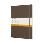 Moleskine Classic Notitieboek Soft Cover - XL - Bruin - Lijnen