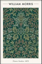 Walljar - William Morris - Flower Garden - Muurdecoratie - Poster