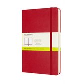 Moleskine Classic Notitieboek - Expanded - Large - Hardcover - Blanco - Rood