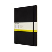 Moleskine Classic Notitieboek - A4 - Softcover - Geruit - Zwart