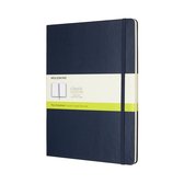 Moleskine Classic Notitieboek - Extra Large - Hardcover - Blanco - Saffier Blauw