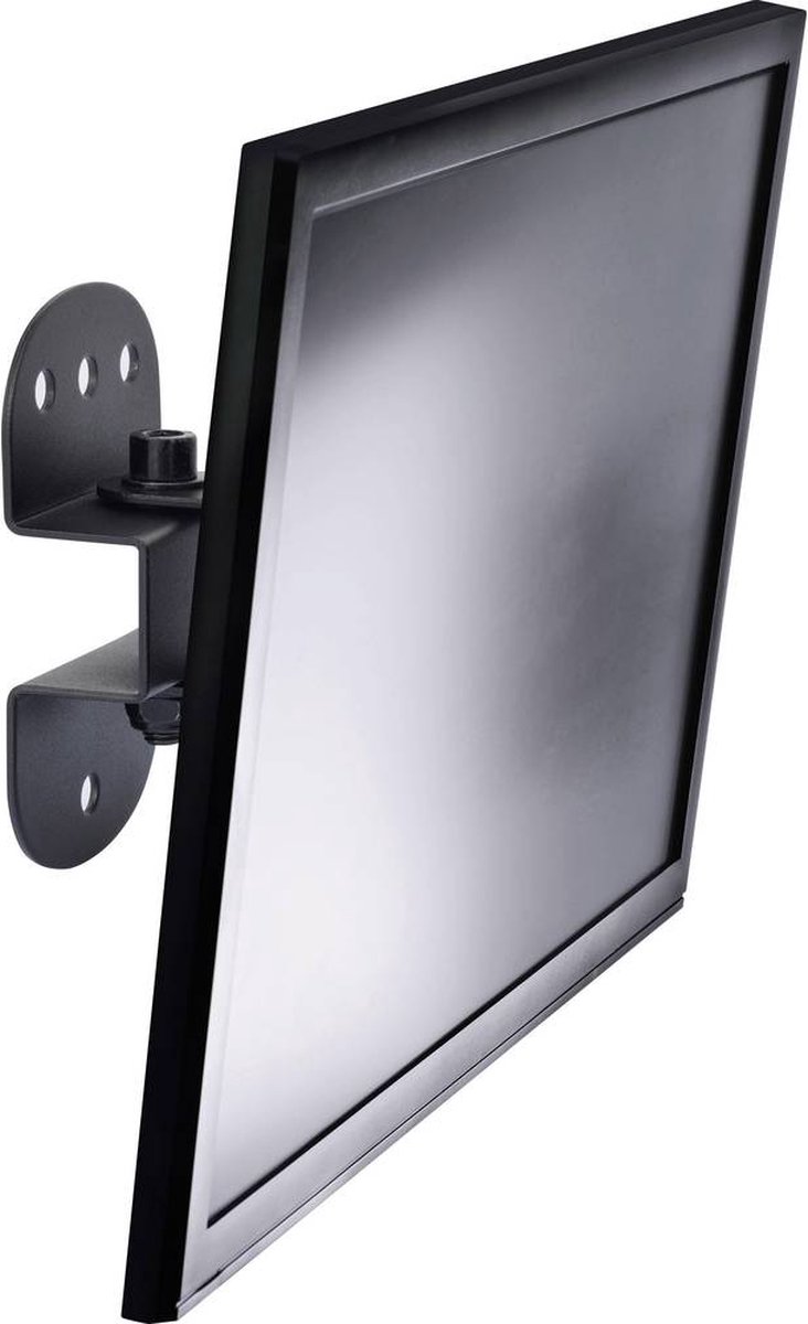 SpeaKa Professional SP-6012040 Monitor-wandbeugel 1-voudig 33,0 cm (13) - 68,6 cm (27) Kantelbaar, Zwenkbaar
