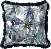 FAUNA - Kussenhoes met patroon 45x45 cm Chive - groen