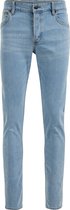 WE Fashion Heren skinny fit tapered jeans