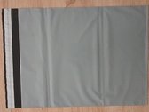 50 grijze verzendzakken 35x45
