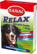 Sanal Dog Relax Kalmeringstablet Large > 20 kg 15 Tabletten