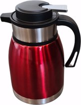 YILTEX – Isoleerfles / Thermoskan / Thermosfles / Isoleerkan – RVS – 1.5 Liter – Rood