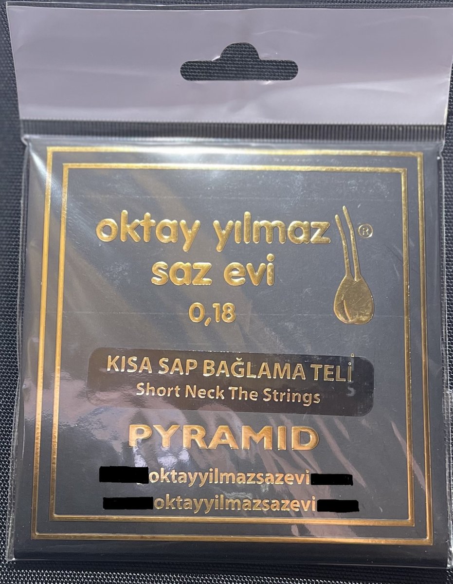 Saz- S-020 snarenset voor Saz Bağlama-Diyar |