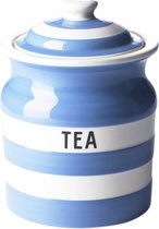 Cornishware Blue Tea Storage Jar - Thee Voorraadpot