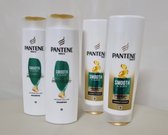Pantene Pro-V Glad & Zijdezacht 2 Shampoo en 2 Conditioner- Voordeelverpakking - 4x360ml
