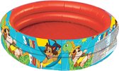 Paw Patrol Zwembad - Opblaasbaar - rond - paw patrol - zwembad - rood - 100x30 cm