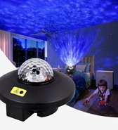 Sterren projector - Galaxy Projector - Sterrenhemel - Star Projector- Nachtlamp - USB - Zwart