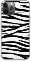 Case Company® - iPhone 13 Pro Max hoesje - Zebra pattern - Soft Case / Cover - Bescherming aan alle Kanten - Zijkanten Transparant - Bescherming Over de Schermrand - Back Cover