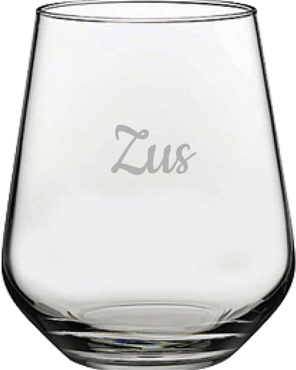 Gegraveerde Drinkglas 42,5cl Zus