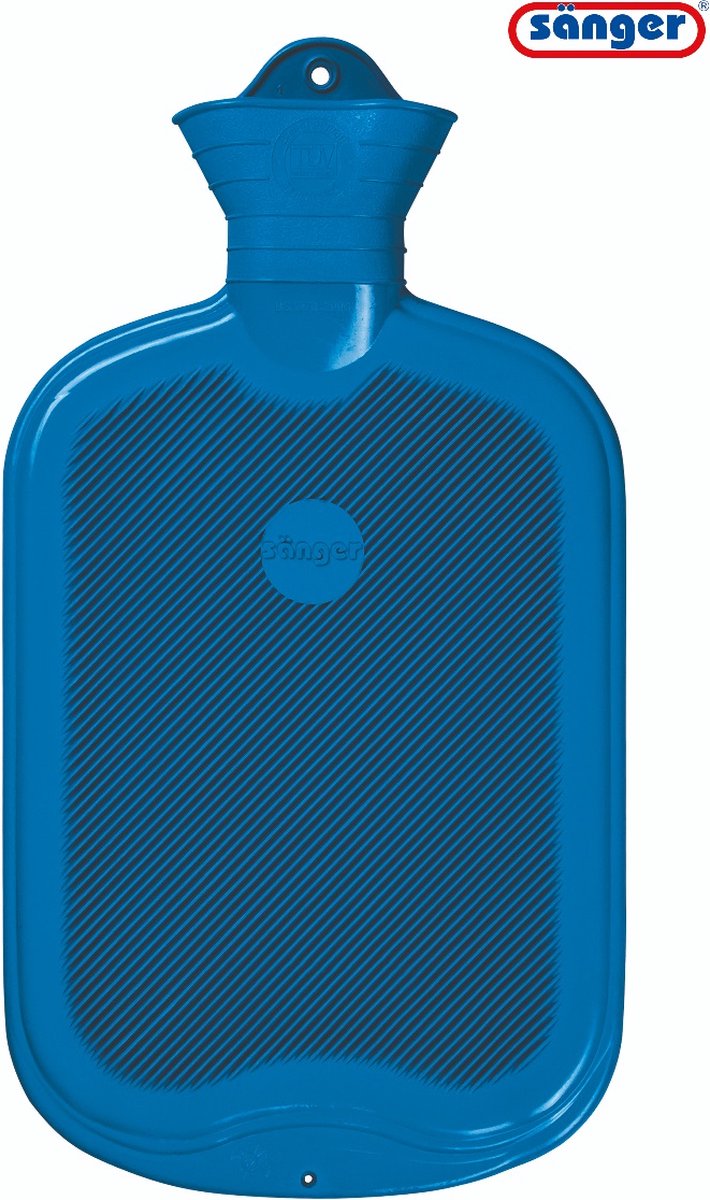 Goedkoopste Effen Warmwaterkruik Blauw - Sänger