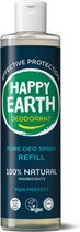 Happy Earth Pure Deodorant Spray Navulling Men Protect 300 ml - 100% natuurlijk
