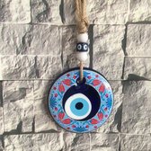 Boze oog muur hangen, woondecoratie, veel geluk charmant, Evil Eye Wall Decor, Nazar Boncuğu, Cadeau-ideeën voor een nieuw huis Office, Huisdecoratie, decoratie - 10 cm