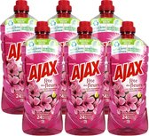 Ajax Allesreiniger Kersenbloesem 6 x  1,25L - Voordeelverpakking