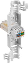 Toolless CAT5/CAT6 RJ45 connector met netwerkplug huls - 10 stuks