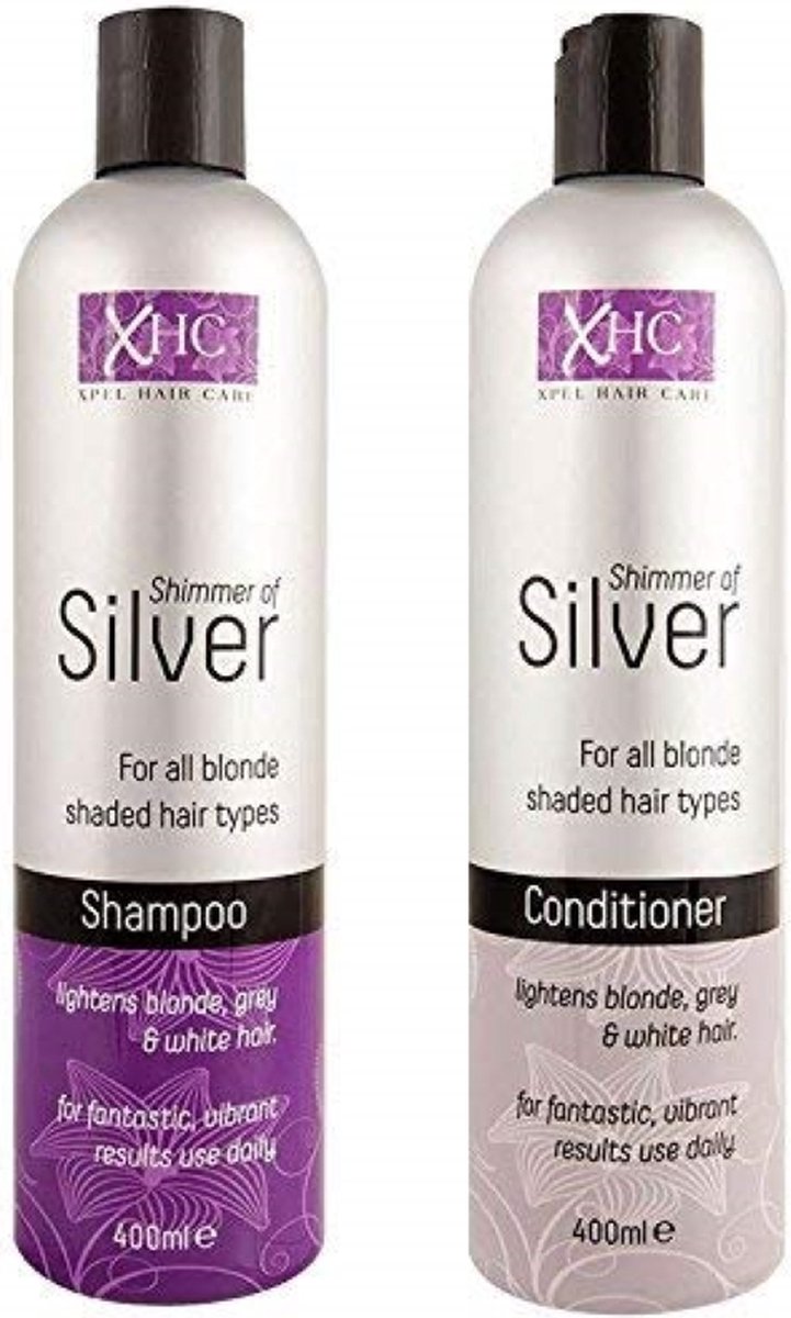 XHC Silver Shampoo & Conditioner - Duopak 2 x 400 ml