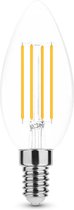 LED Filament kaarslamp - E14 C35 4W - 4000K helder wit licht