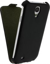 Samsung Galaxy S4 Hoesje - Mobilize - Slim Serie - Echt Leer Flipcase - Zwart - Hoesje Geschikt Voor Samsung Galaxy S4