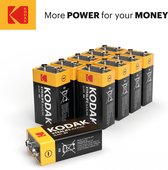Kodak XTRALIFE - Alkaline 9V batterij - 10 pack