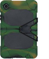 Tablet Hoes Geschikt voor Samsung Galaxy Tab A7 Lite - Extreme Protection Army Backcover tablet - Groen /Legergroen