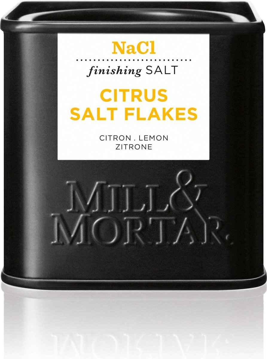 Goedkoopste Mill & Mortar - Zout - Citrus Salt Flakes / Citroenzoutvlokken