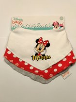 Disney Baby set van 3 slabbetjes - Minnie Mouse maat 86/92