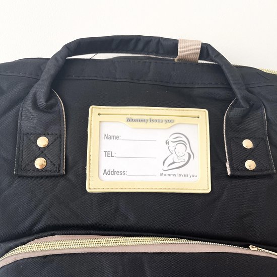 PEAM Luiertas Rugzak Met Opvouwbaar Babybed - Grote Capaciteit Reisluiertas Draagbare Babybedrugzak Grijs Voor Onderweg En Dagelijks Gebruik