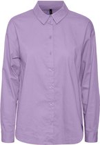 Vero Moda VMMIE L/S OVERSIZED SHIRT Lavendula Dames Blouse - Maat XS