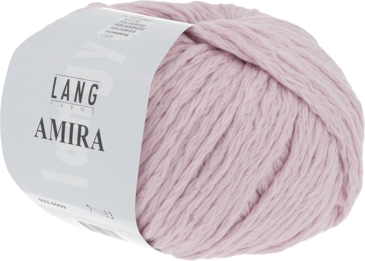 Lang Yarns Amira - 09 roze - Katoen Garen