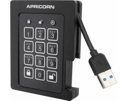 Apricorn Padlock – FIPS validated, 480GB SSD USB 3.0