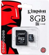 Kingston MicroSDHC 8GB - Class 4 - sd kaart