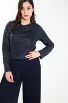 Cassis Dames Ritsjasje met daimlook - Jas - Maat 44